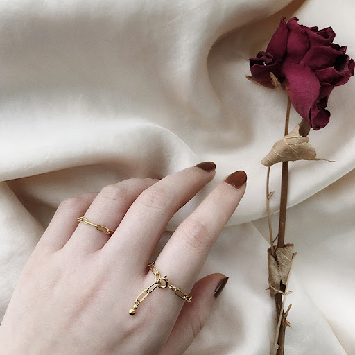 Title 5, Chain small ball ring simple tail ring