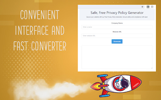 Safe, Free Privacy Policy Generator