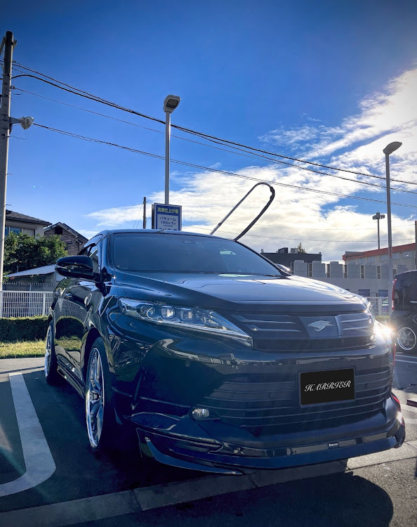 ハリアーのハリアーに乗っててよかった・ハリアー乗りはいい人ばかり・洗車・顔面アップ選手権に関するカスタム事例の投稿画像2枚目
