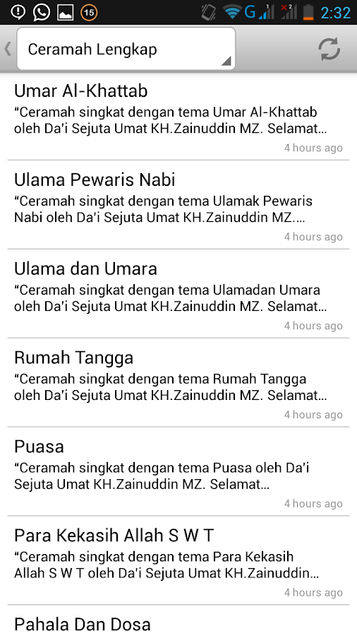 Ceramah Kh Zainudin Mz Android Apps On Google Play