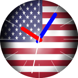 U.S. Flag Watch Face