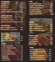 Bun Tea menu 1