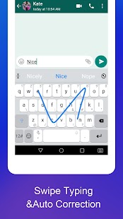 TouchPal Keyboard Pro- type with AI assistant  Screenshot