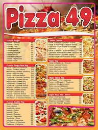 Pizza 49 menu 1