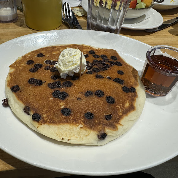 Chocolate chip pancake