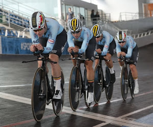 La Belgique a disputé le premier tour des Championnats du Monde de poursuite féminine