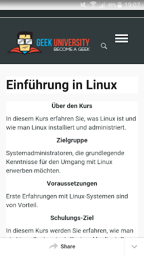 Einführung in Linux German