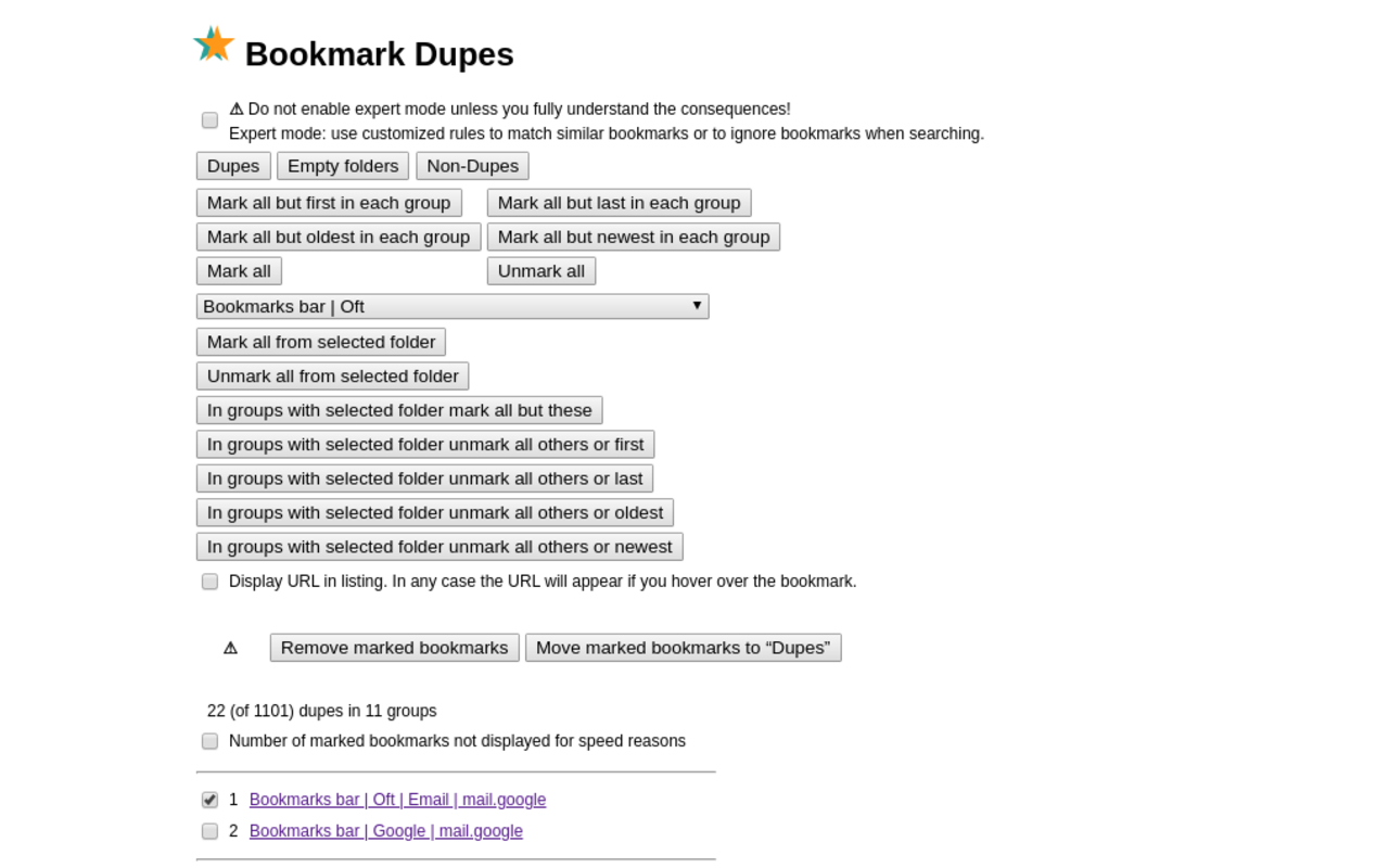 Bookmark Dupes Preview image 1