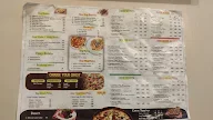 World of cheese pizza menu 1