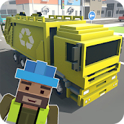 Mr. Blocky Garbage Man SIM 1.2 Icon