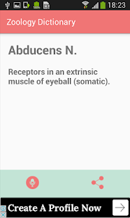 Zoology Dictionary Offline Terms Concepts - náhled