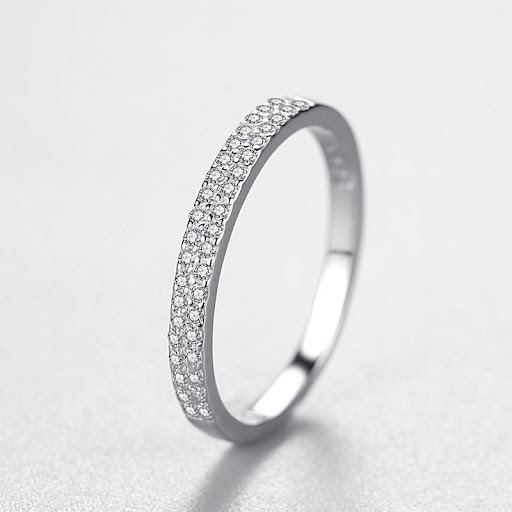 Title 5, Sterling Silver Ring for Women Japanese and Kor...