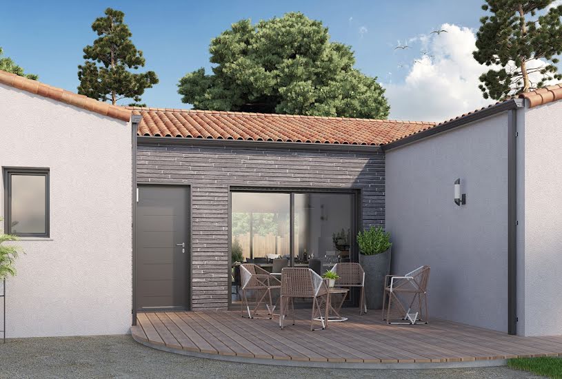  Vente Terrain + Maison - Terrain : 464m² - Maison : 111m² à Brem-sur-Mer (85470) 