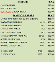 Kgn Restaurant menu 4