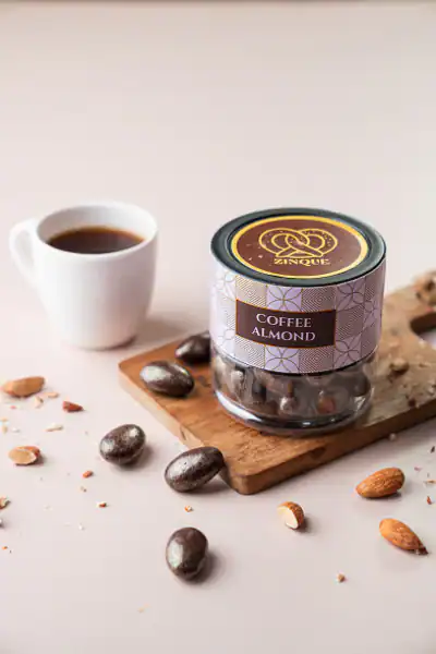 Chocolate Coated Coffee Almonds (120g)