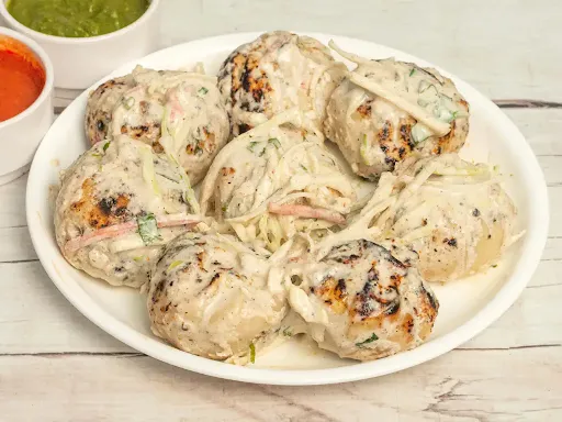 Veg Afghani Momos [6 Pieces]