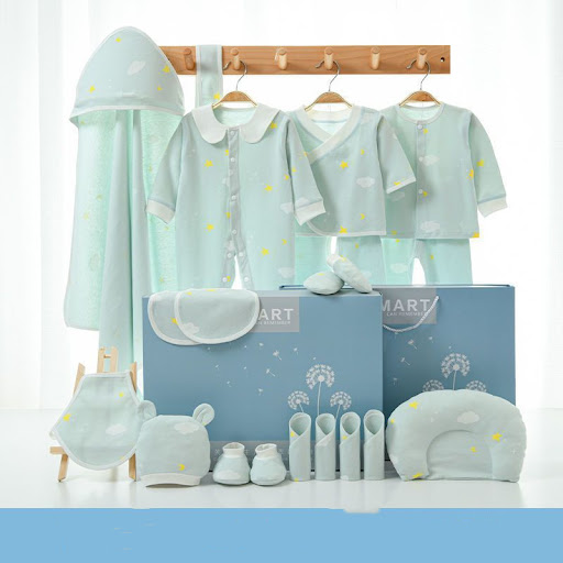 Title 3, Pure Cotton Spring and Autumn Newborn Baby Gift...