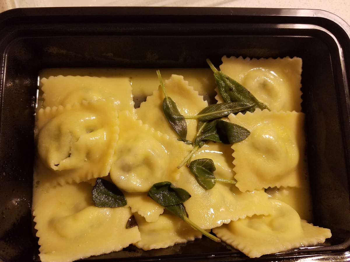 GF Spinach Ravioli