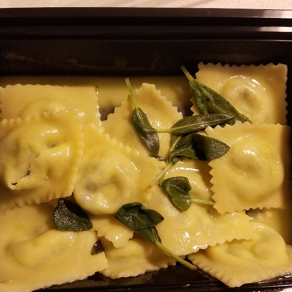 GF Spinach Ravioli