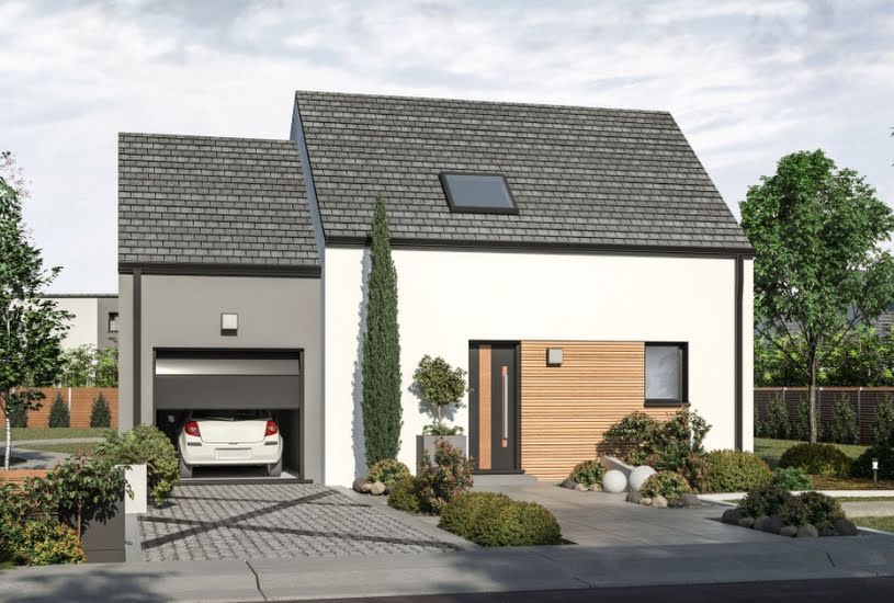  Vente Terrain + Maison - Terrain : 652m² - Maison : 76m² à Quimper (29000) 