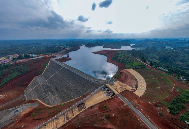 Karimenu II Dam that was launched by president Uhuru kenyata in Gatundu North Constituency on Monday, August 1,2022.