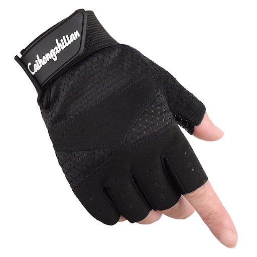 Title 5, Gants de cyclisme sport fitness doigts coupés, ...