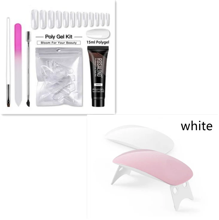 Szybkie przedłużanie paznokci żelem Crystal Light Therapy. Piękne, długie paznokcie w mgnieniu oka, trwałe efekty i łatwa aplikacja.