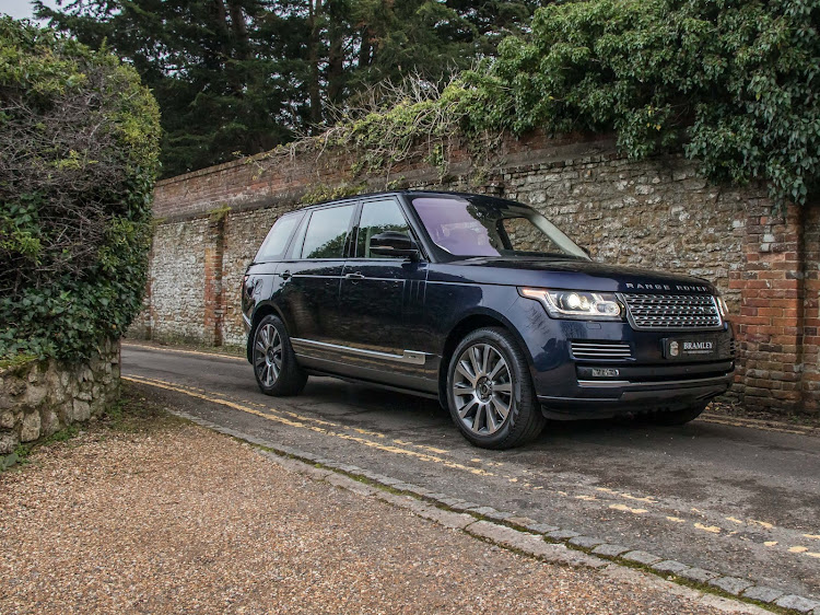 The 2016 Range Rover Autibiography was used to chauffeur the late queen and Duke of Edinburgh to high-profile events.