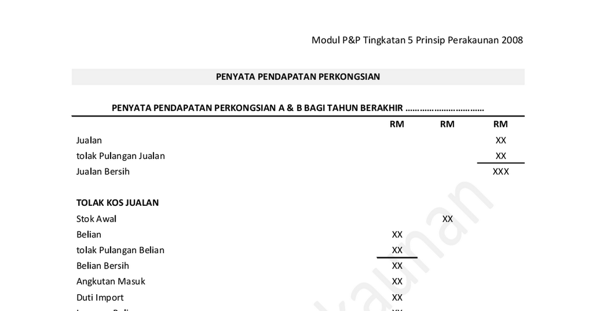 Prinsip Perakaunan Tingkatan 5 - oxscaav