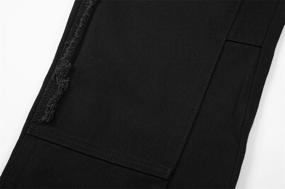 Calças jeans masculinas com costura lateral e efeito bigode de gato, estilo e conforto garantidos. Design moderno e caimento perfeito.