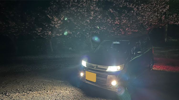 ワゴンRスティングレーのワゴンR スティングレー MH23S・同じ2台・八重桜・八重桜と愛車に関するカスタム事例の投稿画像6枚目