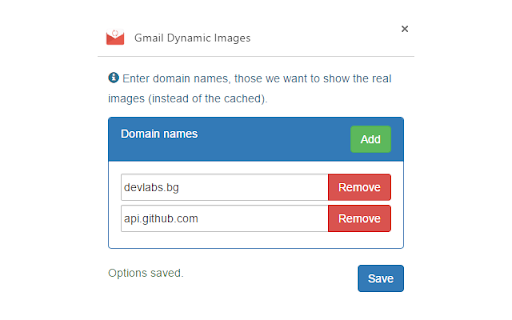 Gmail Dynamic Images