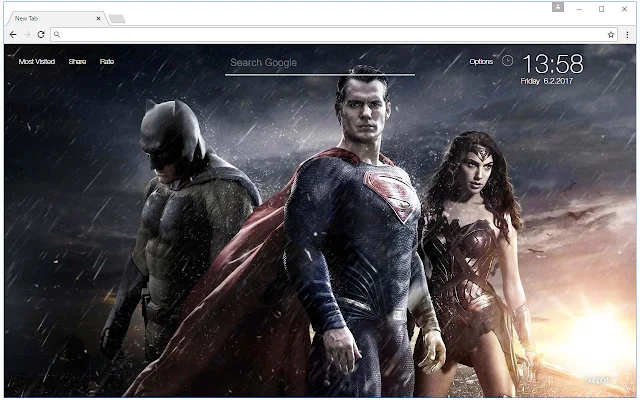 Batman Vs Superman Wallpaper Hd New Tab Free Addons