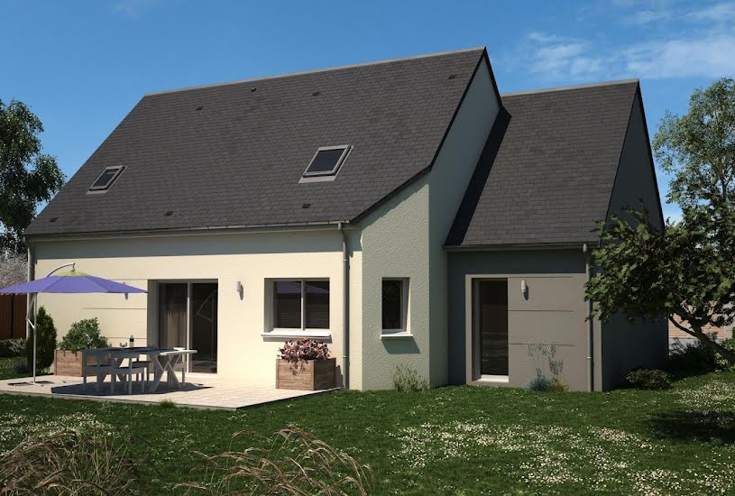  Vente Terrain + Maison - Terrain : 476m² - Maison : 129m² à Champtocé-sur-Loire (49123) 