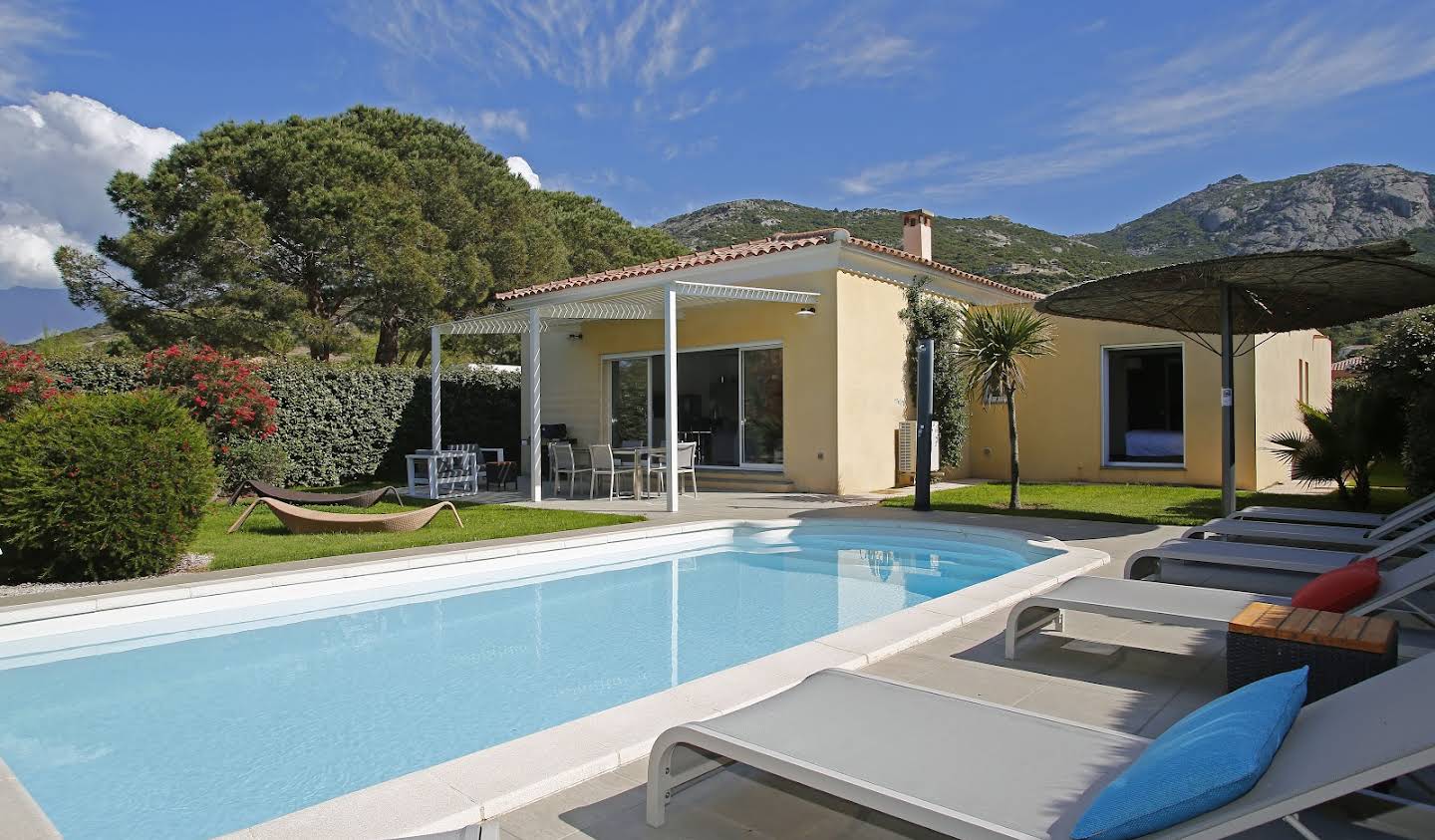 Villa with pool and garden Calvi