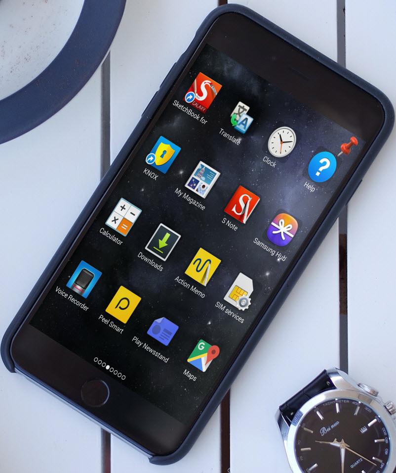 Android application Blaze Launcher screenshort