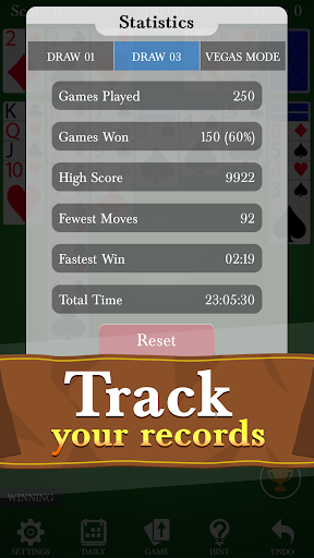 Screenshot Solitaire Klondike: Card Games