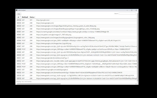 Traffic Analyser