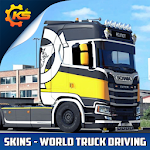 Cover Image of Herunterladen Skins World Truck Driving: ks 1.7 APK