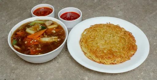 Pan Fried Noodles Veg