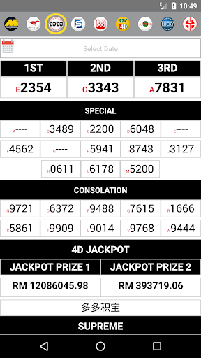 Perdana lottery 4d result