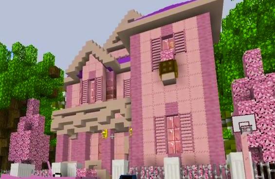 Casas rosa para minecraft APK (Download Grátis) - Android Aplicativo