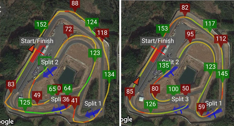 BRZの走行会・袖ヶ浦フォレストレースウェイ・GPSレシーバー・K&Nエアフィルター・with me走行会に関するカスタム事例の投稿画像2枚目