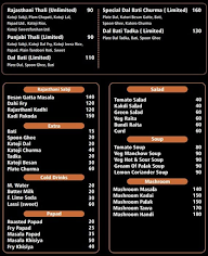 Annapurna Dining Hall menu 1