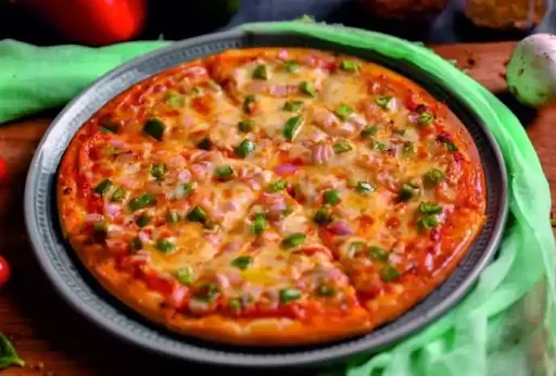 Cheese Capsicum Onion Pizza