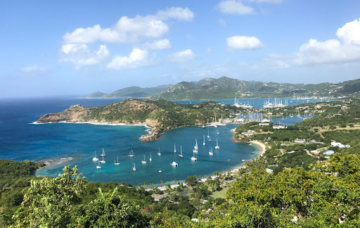 english-harbour-antigua-3.jpg - Antigua's English Harbour in Antigua, which dates to the late 1700s, seen from Shirley Heights.