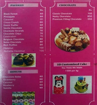 Cakes & Snacks menu 3