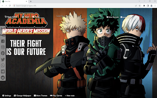 My Hero Academia World Heroes Mission