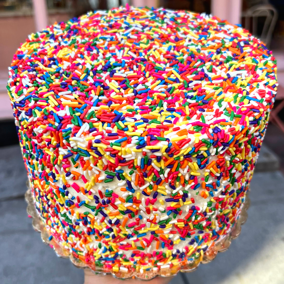 Gluten Free Funfetti Cake! Comes in Three Sizes: 8", 10" or 12"! Starting at $99!