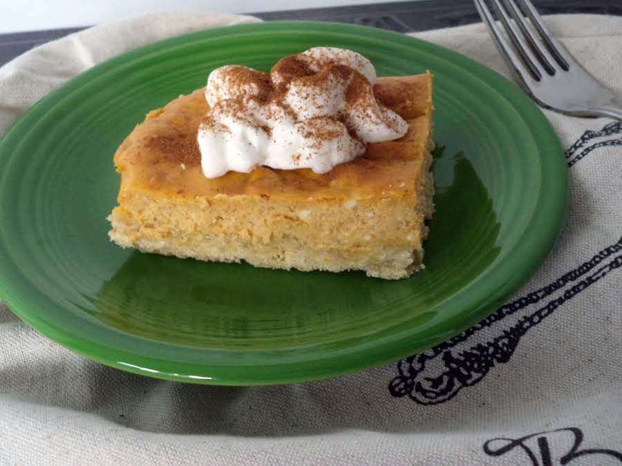 Pumpkin Cheesecake Bars Recipe | Just A Pinch Recipes